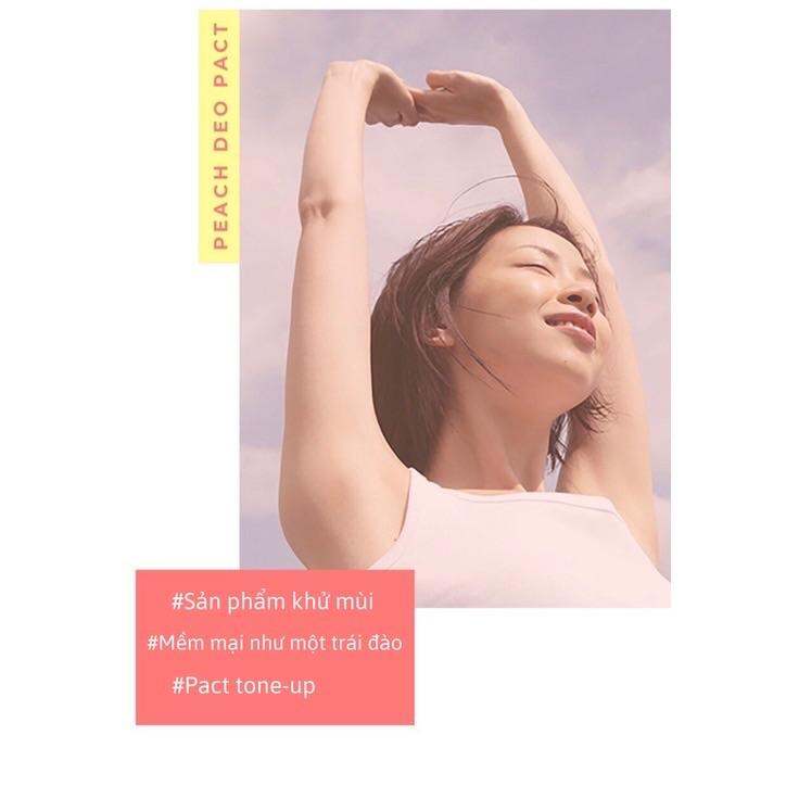 PHẤN NÁCH ĐÀO CHƯA HÔI NÁCH, KIỀM MỒ HÔI VÀ LÀM TRẮNG NÁCH.