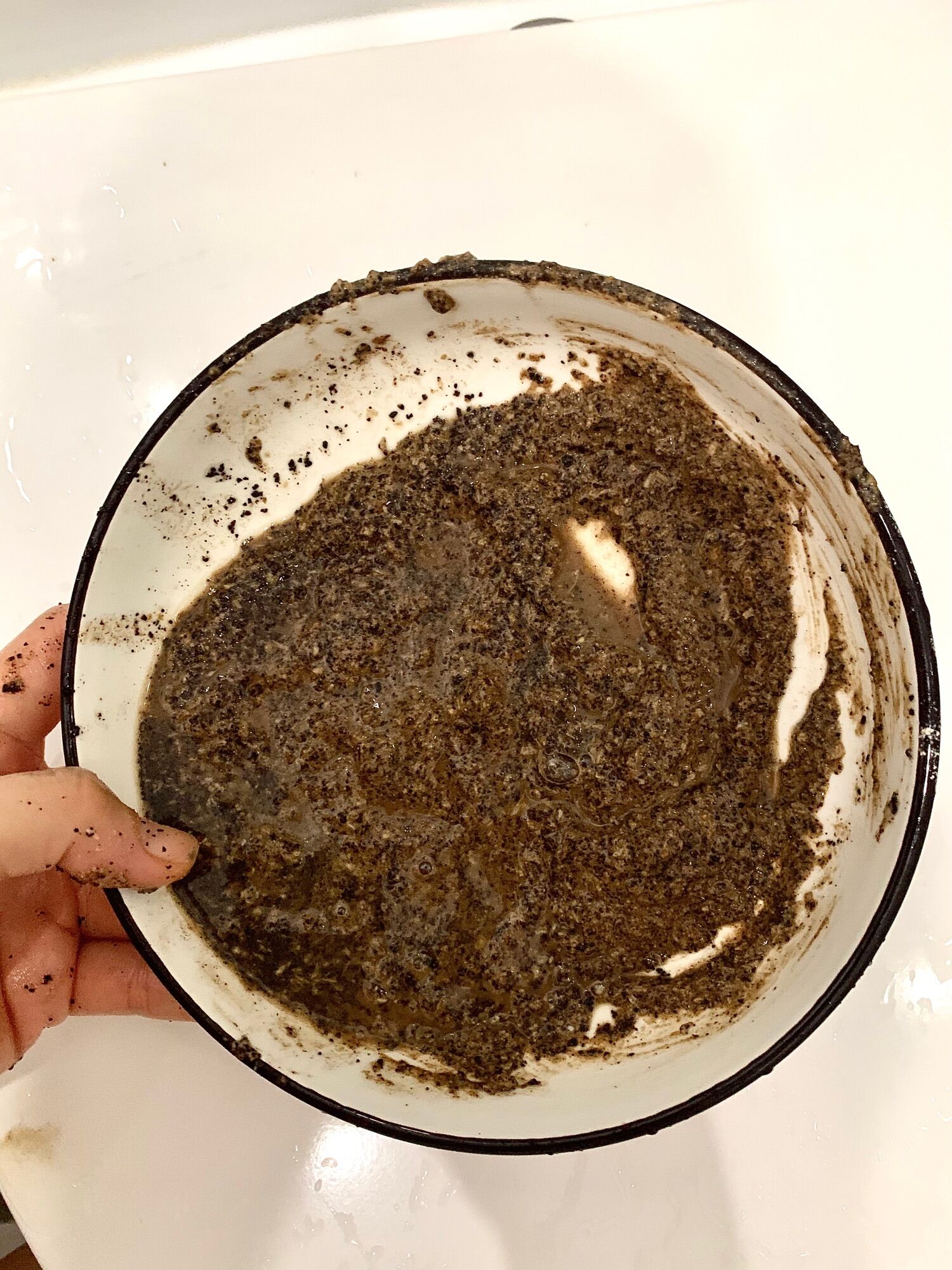 Bột tắm trắng caphe
