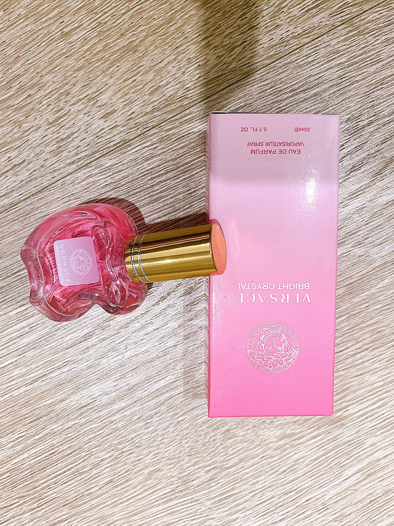 Nước Hoa Mini Nữ VERSACE Hồng 20ml (Mẫu Táo)
