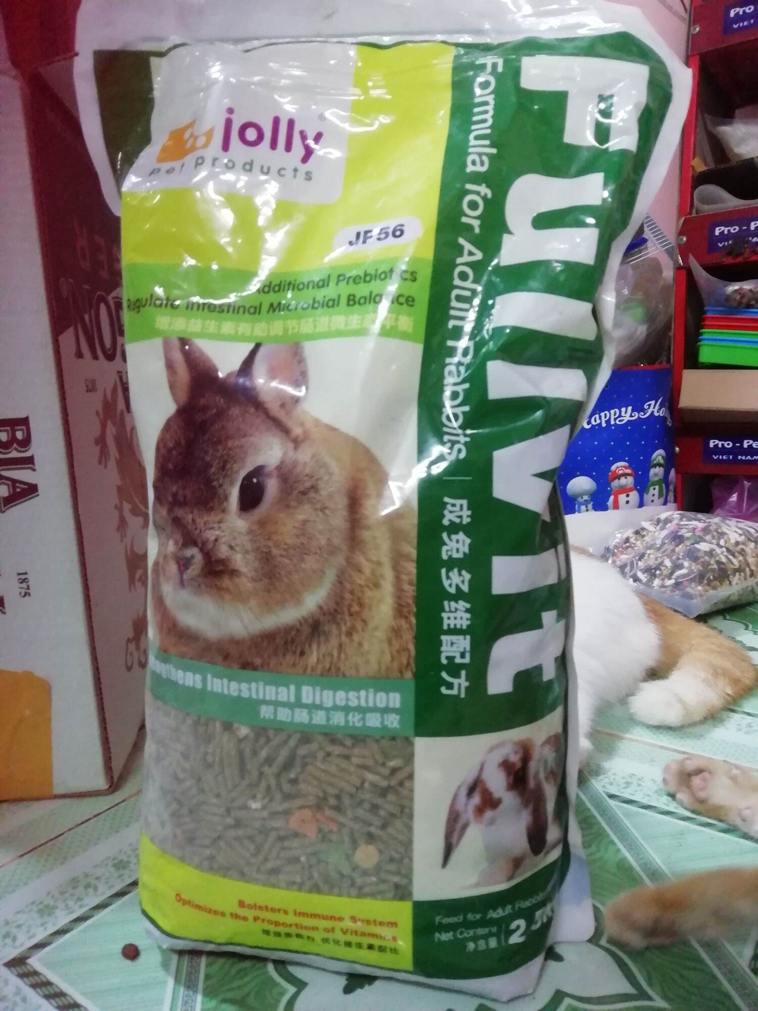 Thức ăn thỏ 2.5kg