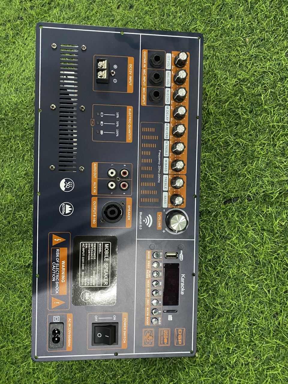 Mạch loa kéo công suất lớn chạy sò có reverb