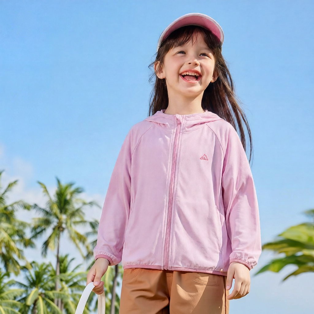 DUDUJIA | Áo Khoác Trẻ Em Chống Nắng UPF50+ Siêu Nhẹ