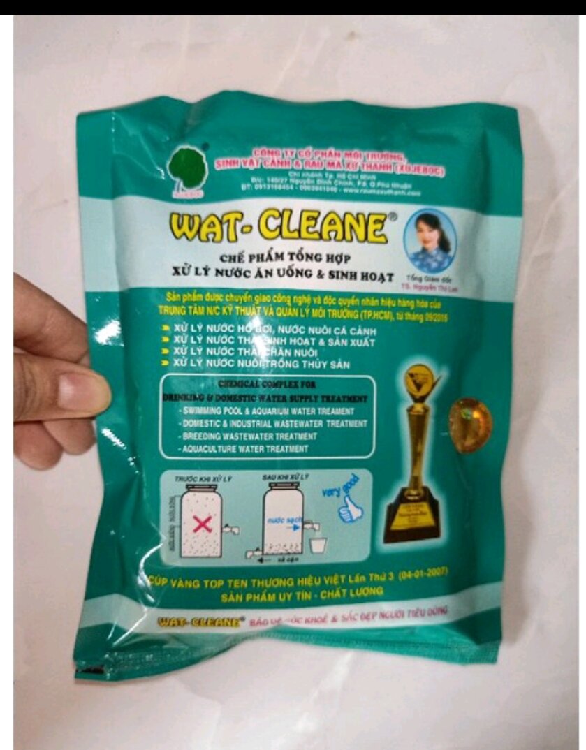 1Gói Xử lí nước sông tiện dụng-200gam