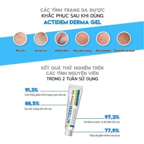 [ CHÍNH HÃNG ] TUÝT ACTIDEM DERMA 18g