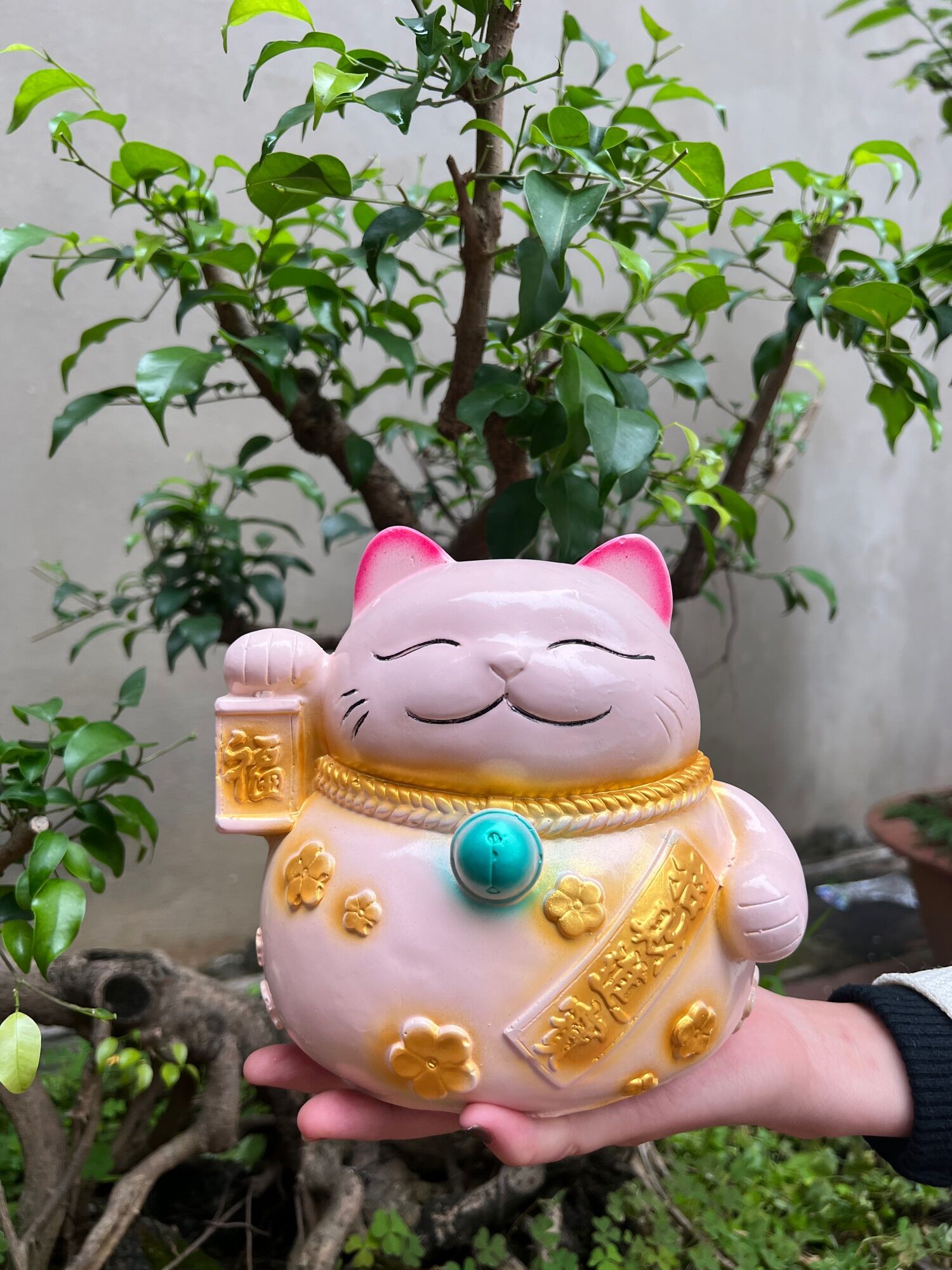 Heo đất tiết kiệm mẫu Mèo thần tài