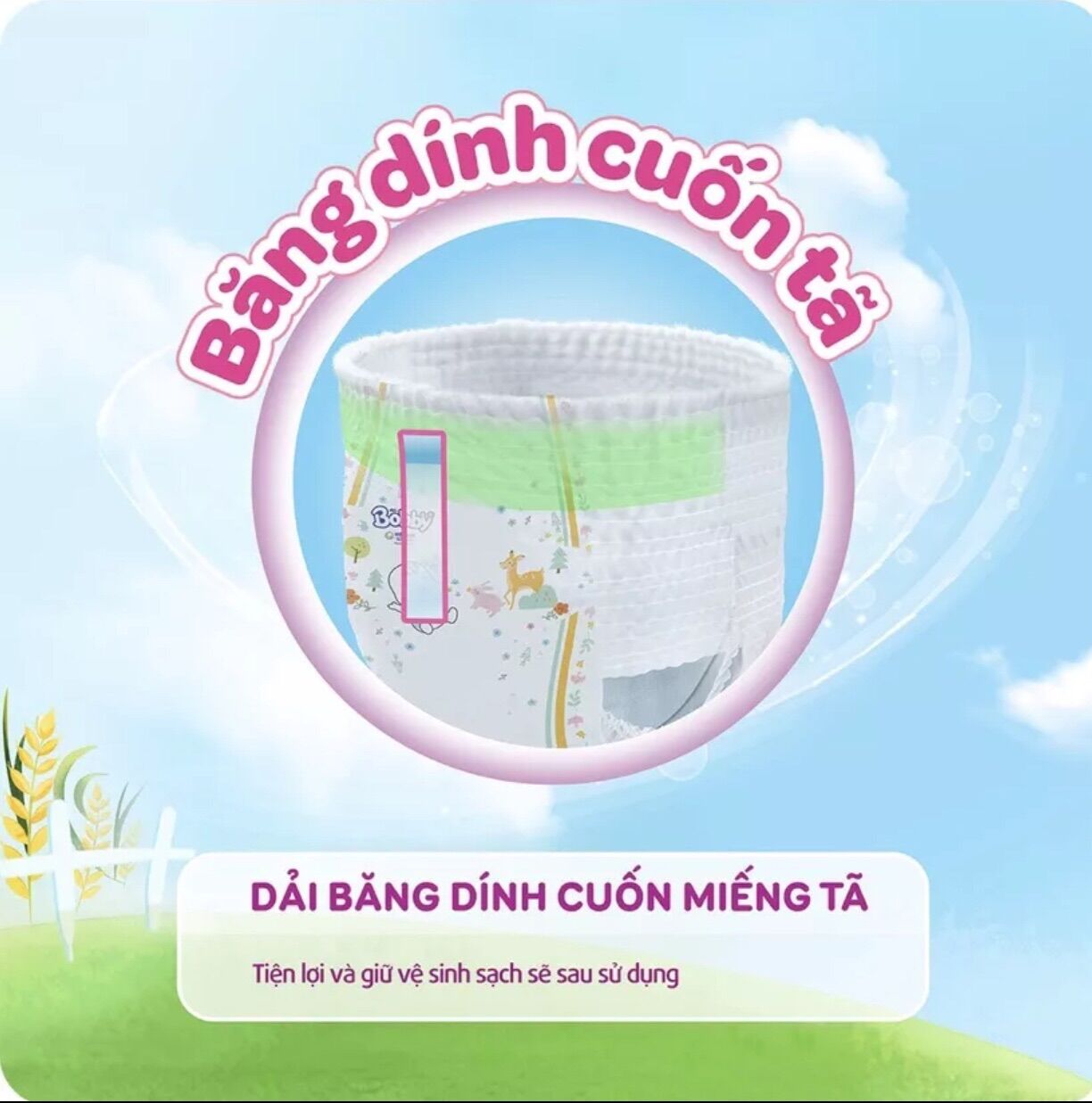 Tả quần BOBBY size XL 84+12 miếng gói MEGA JUMBO