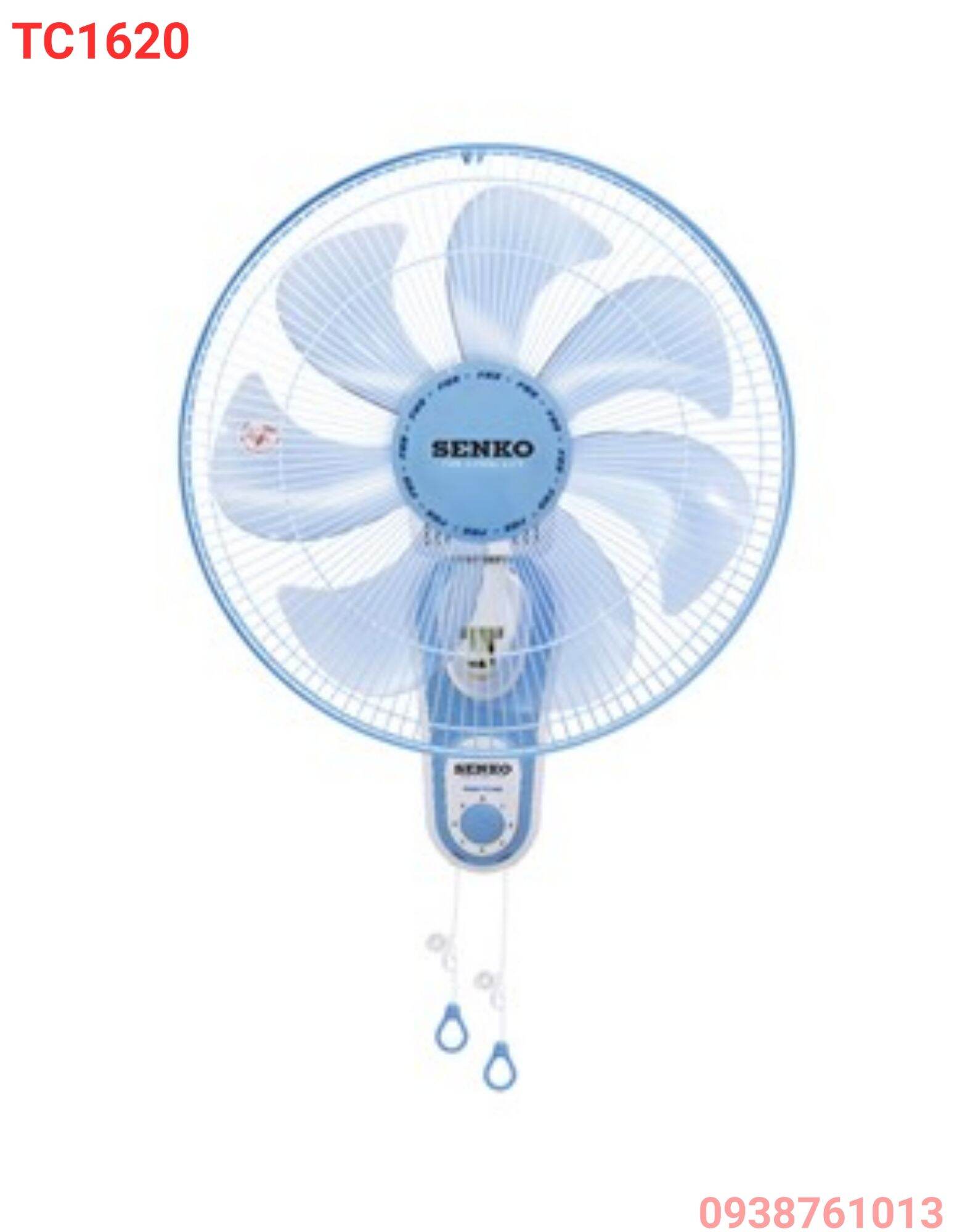 [HCM] QUẠT TREO TƯỜNG 2 DÂY SENKO TC1620