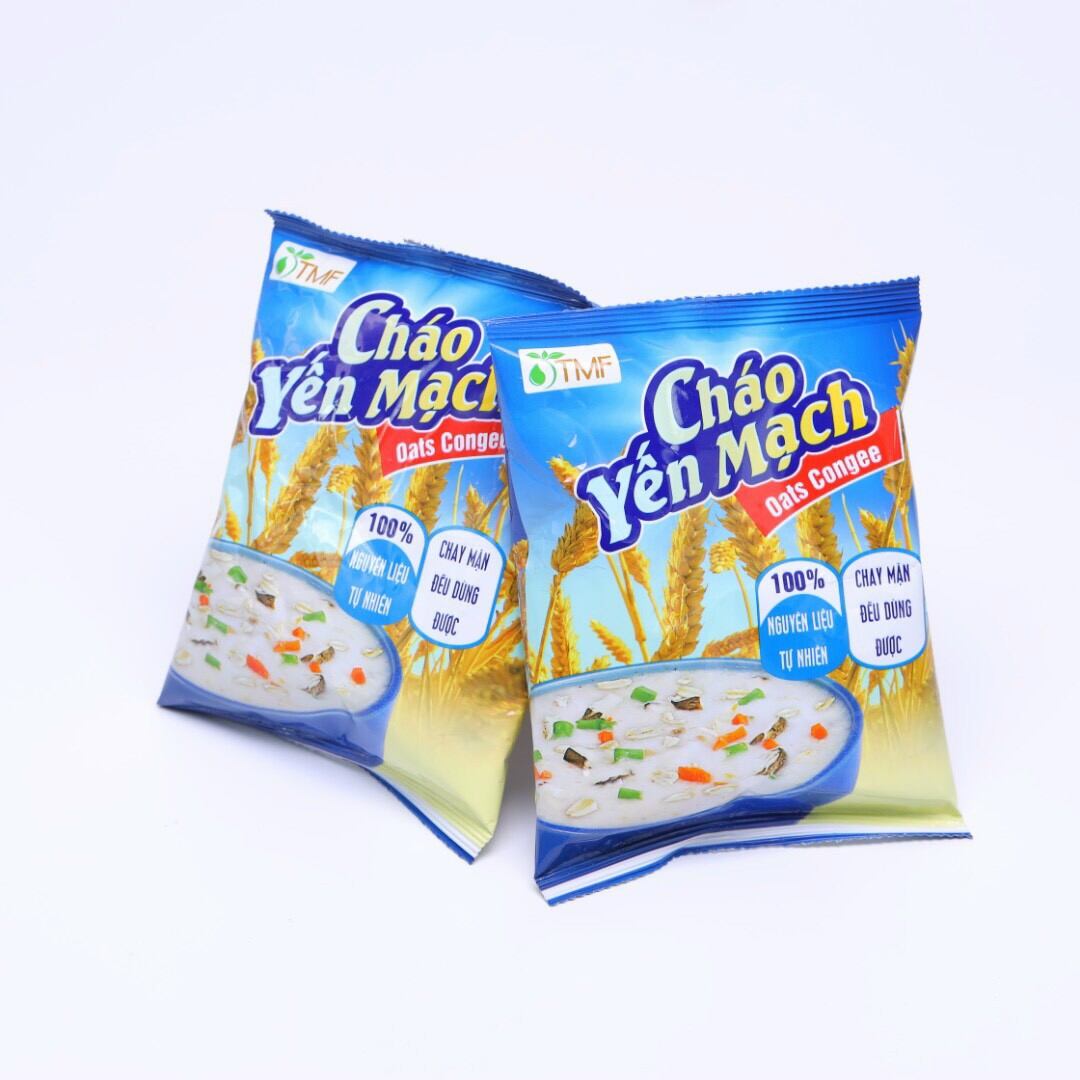 Cháo yến mạch tâm minh ăn chay ăn kiêng eatclean