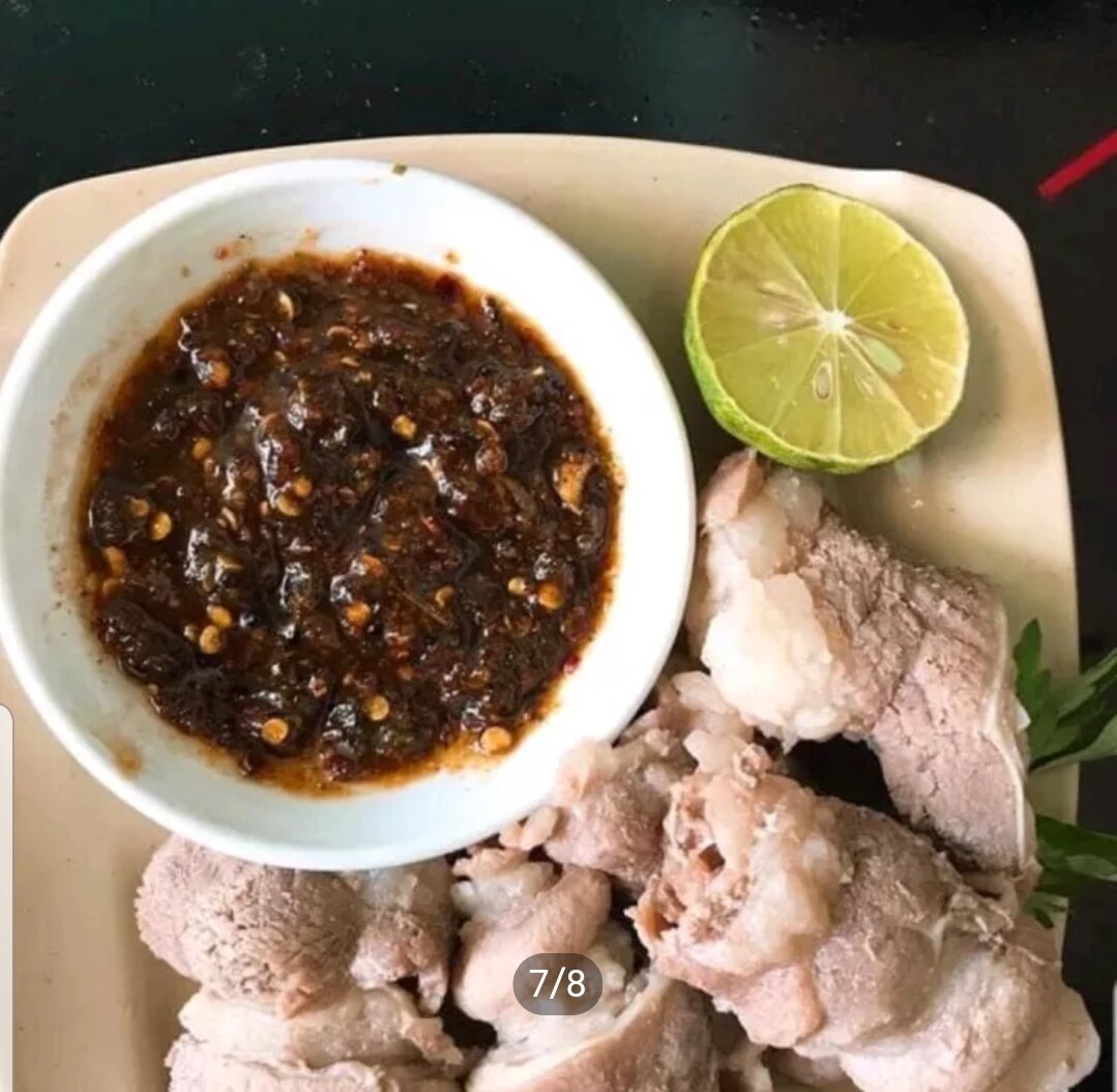 Chẩm chéo muối ớt ướt Điện Biên siêu ngon