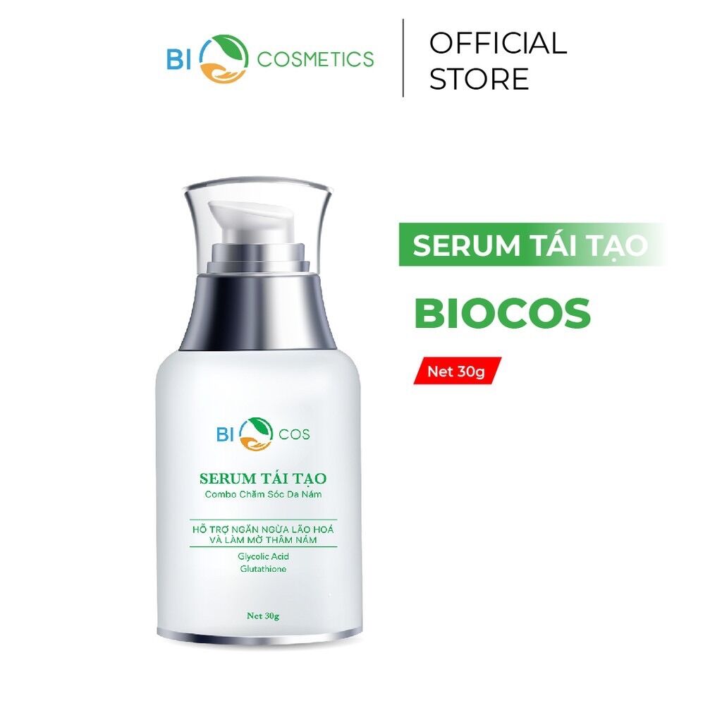 Serum Tái Tạo Da BIO COSMETICS Ngăn Ngừa Lão Hóa Và Làm Mờ Tàn Nhang Vết Thâm 30g