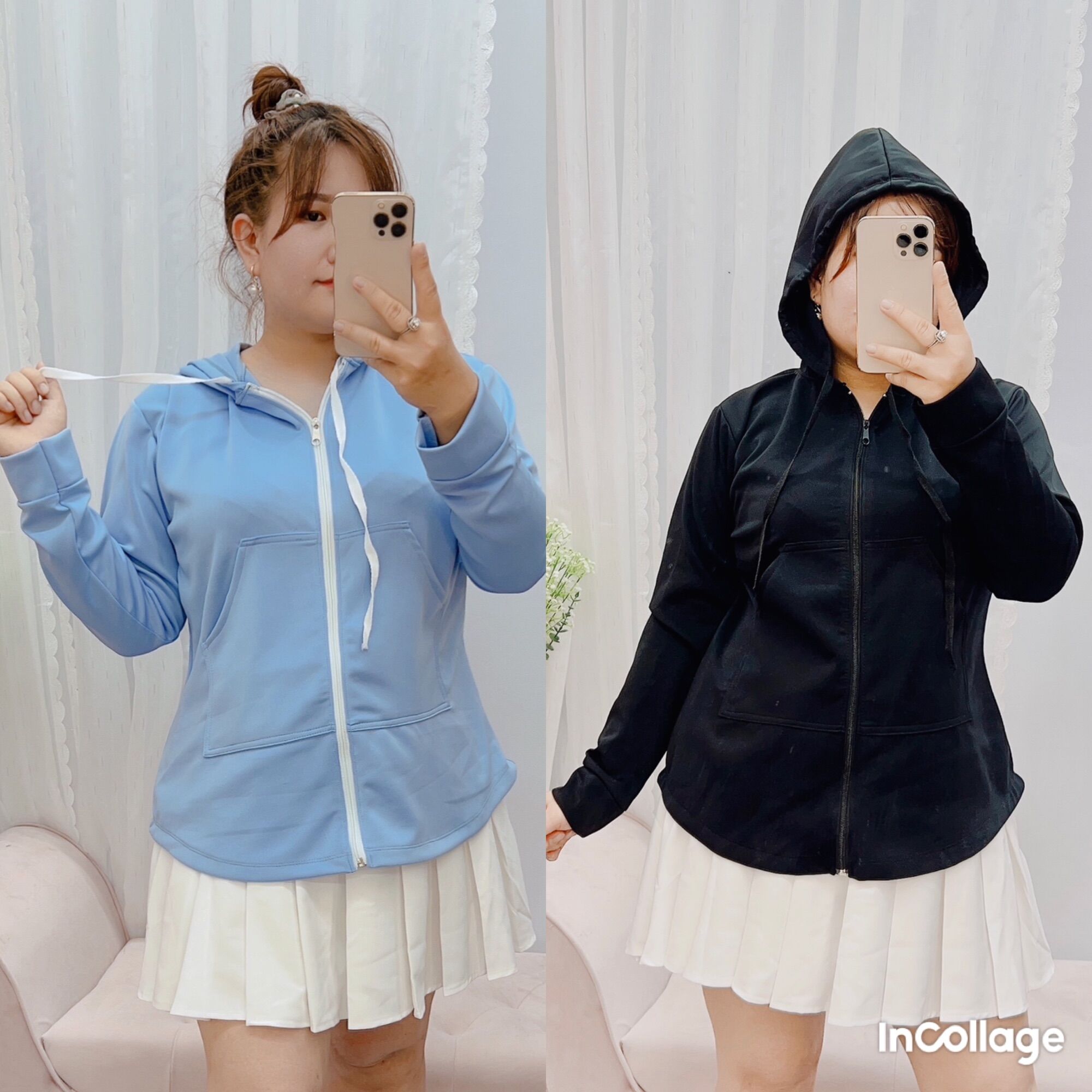 Áo khoác lai bầu bigsize 68kg đến 95kg