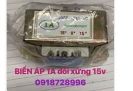 Biến Áp 1A Đối Xứng 15V