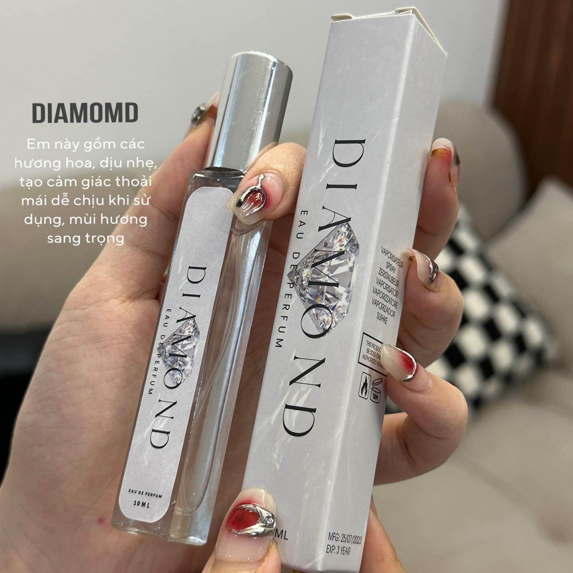 [Babe Girl + Diamond + Baby Pink] - COMBO 3 CHAI NƯỚC HOA CHIẾT 10ml CHO NỮ
