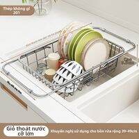 Micoe | Giỏ Rửa Nắp Đa Năng Mở Rộng Được Inox