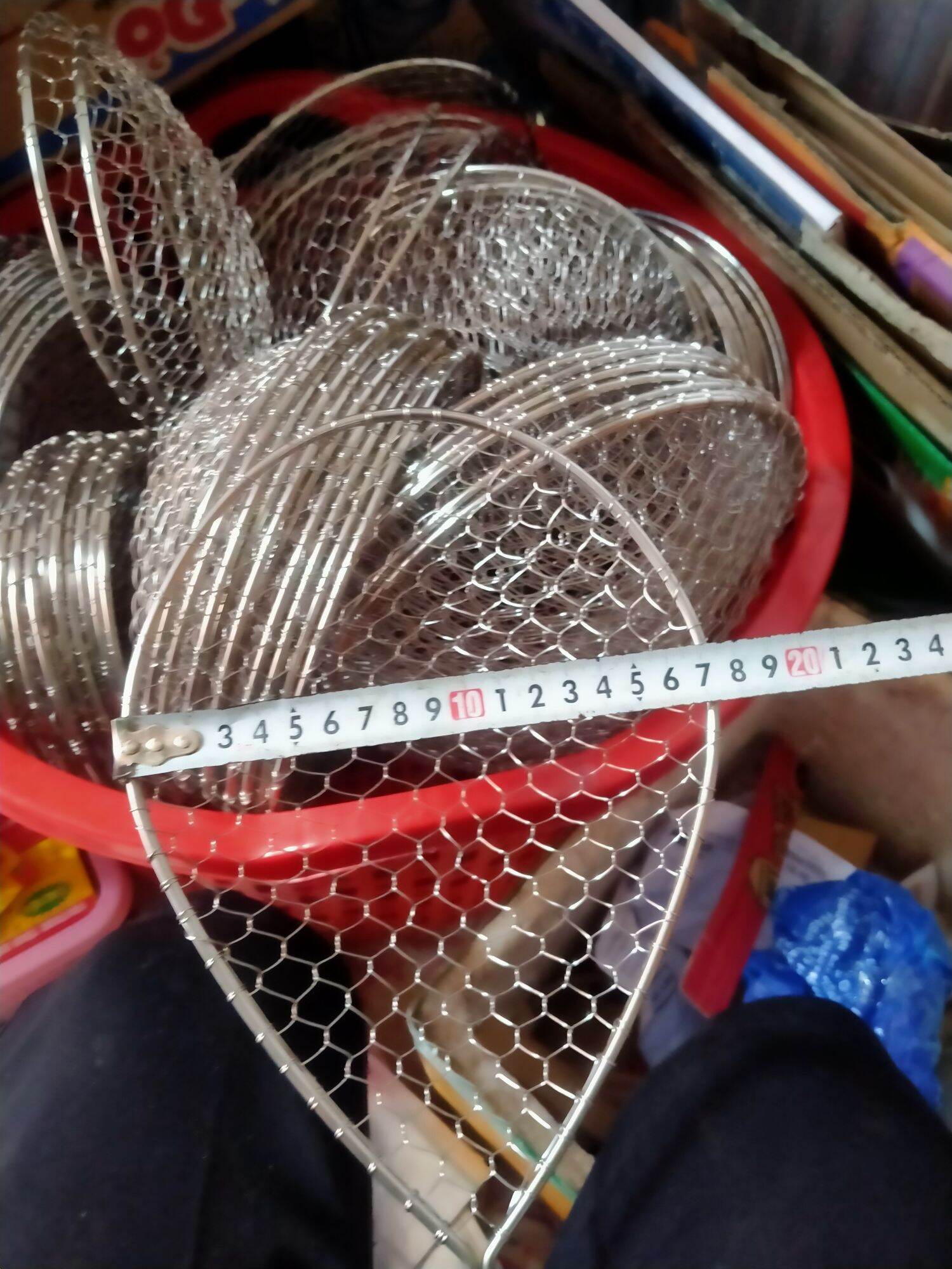 4 chiếc vợt kích thước 23x32 inox 304 không sét