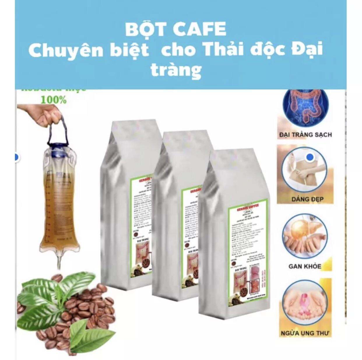 Cà phê Hữu cơ Thải độc Đại tràng ( 1kg / 2 bịch/ 90’ngày Thải độc)