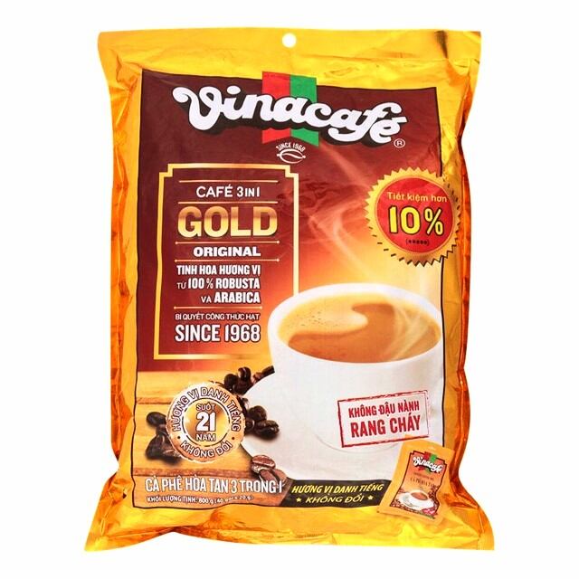 Cà Phê Vinacafe Thơm Ngon Rẻ (40gói x 20gam) DATE MỚI