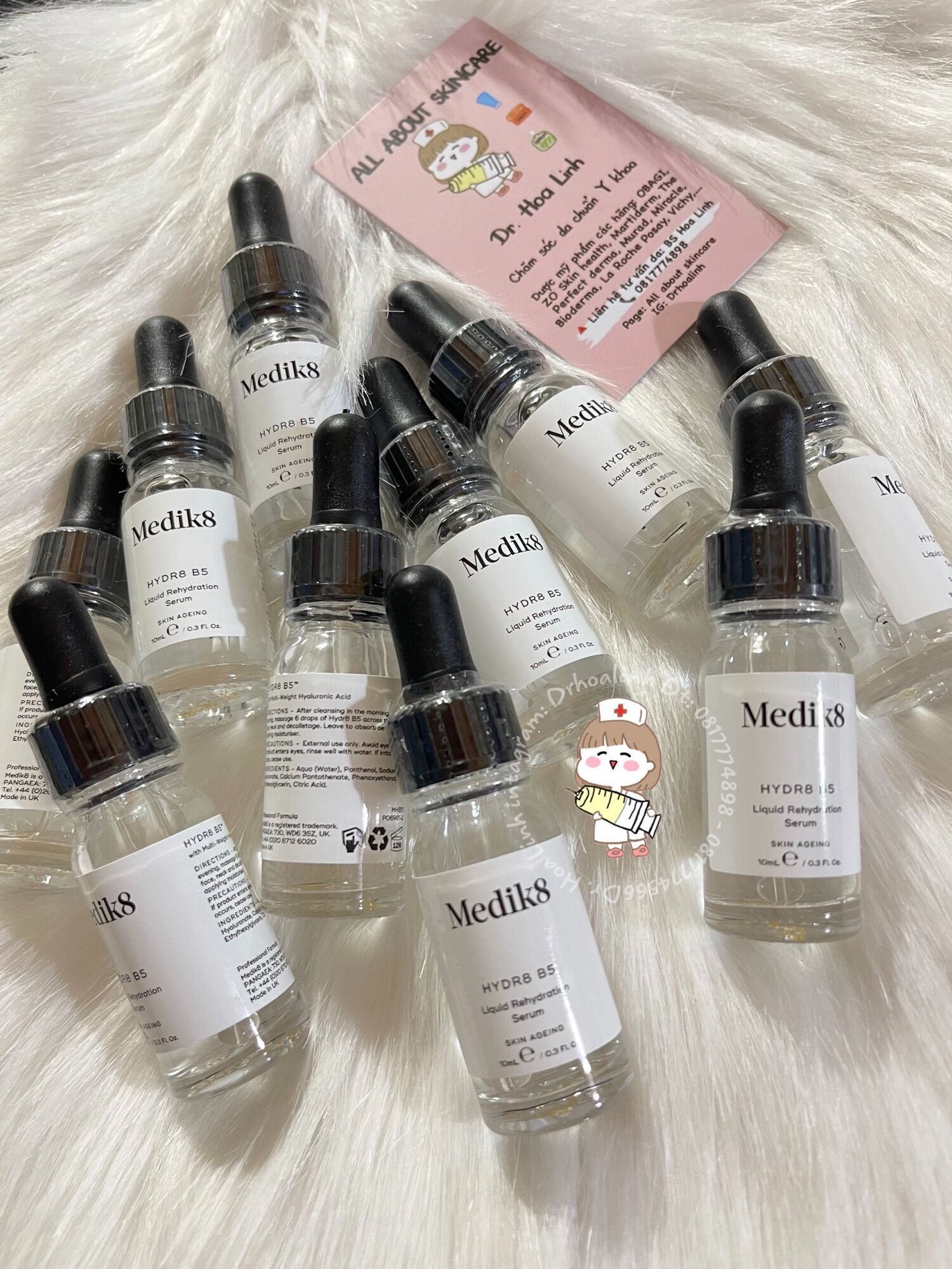 Serum cấp nước, phục hồi b5 medik8