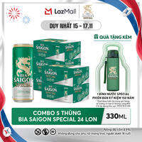 Combo 5 Thùng 24 Bia Saigon Special 330ml