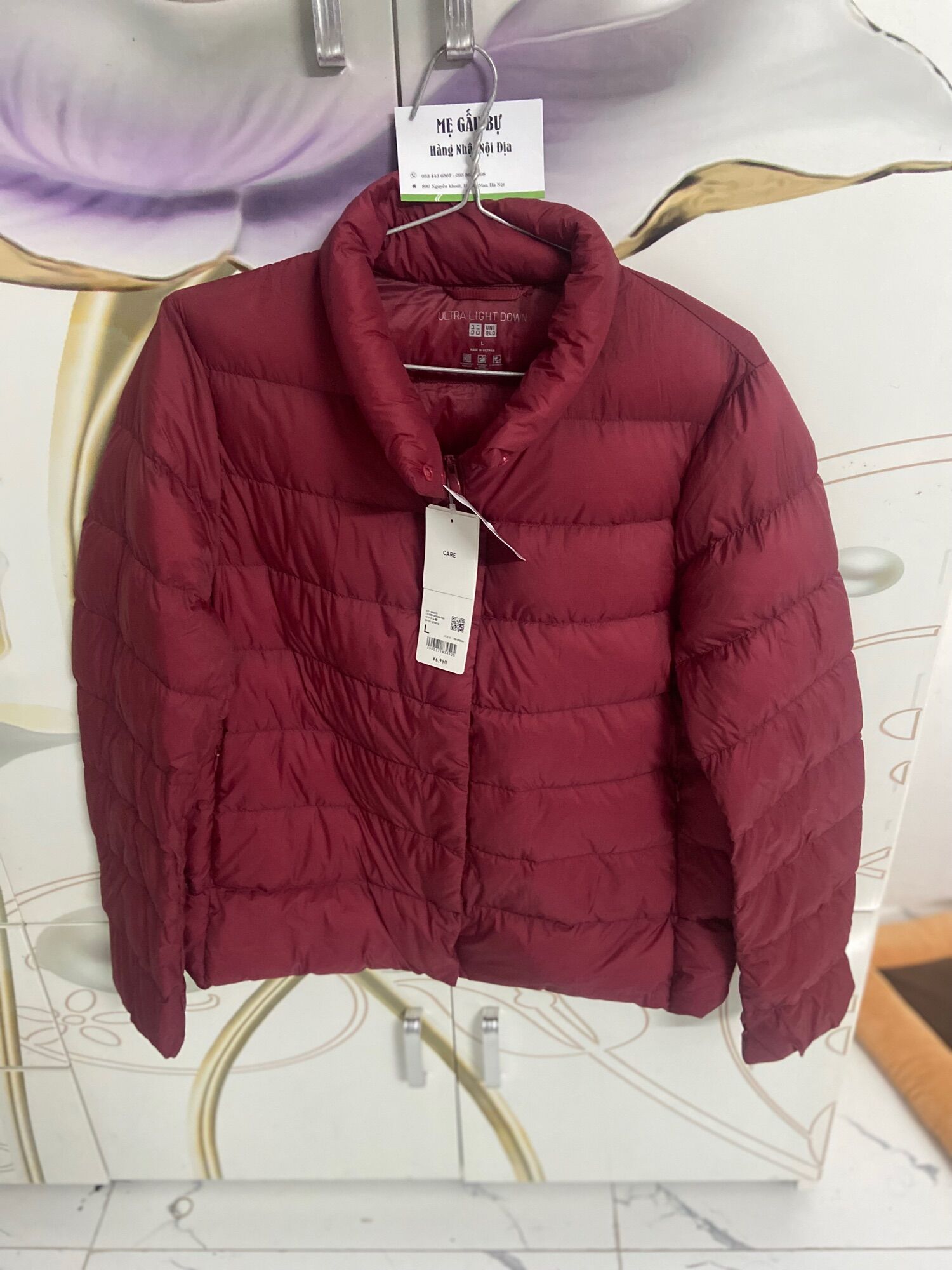 [Sẵn,Hàng Auth, bigsize L, XL] Áo lông vũ Uniqlo cao cấp nội địa Nhật