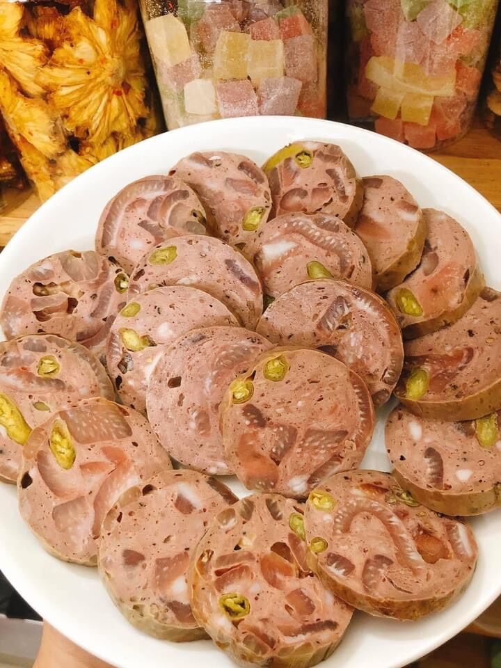 Chả bò ớt xiêm đà nẵng 500g