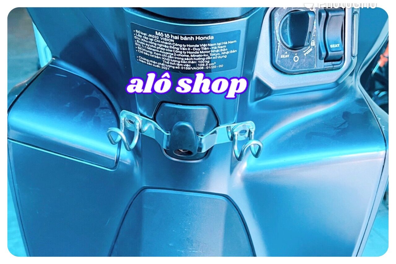 [HCM]Móc treo đồ xe Vision 2021 -2022 - inox