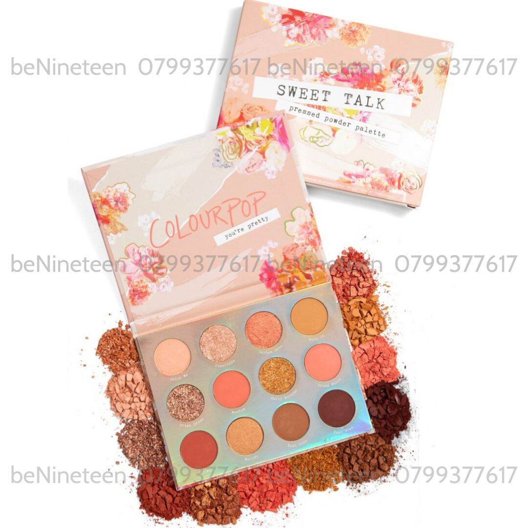 [NHIỀU DÒNG] Bảng Phấn Mắt Colourpop Baby Got Peach/ Going Coconuts/ Sweet talk [beNineteen Cosmetics]