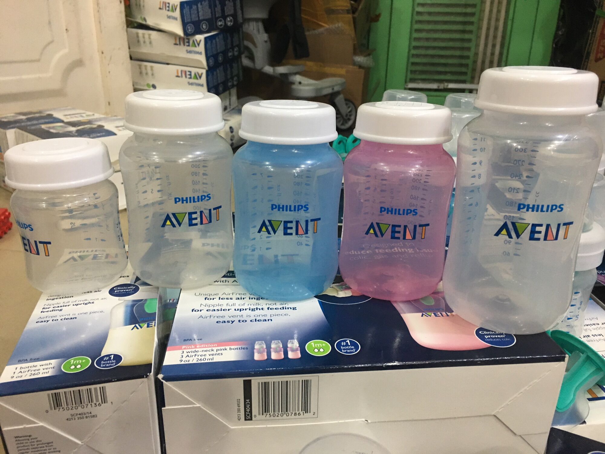Bình trữ avent classic 125ml 260ml 330ml
