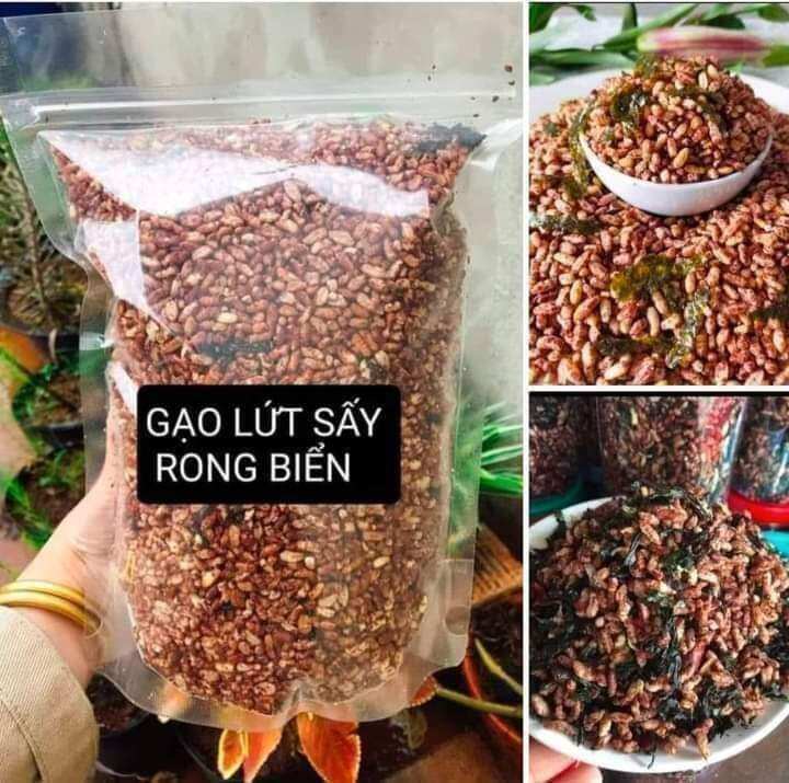 gạo lứt sấy rong biển 1kg