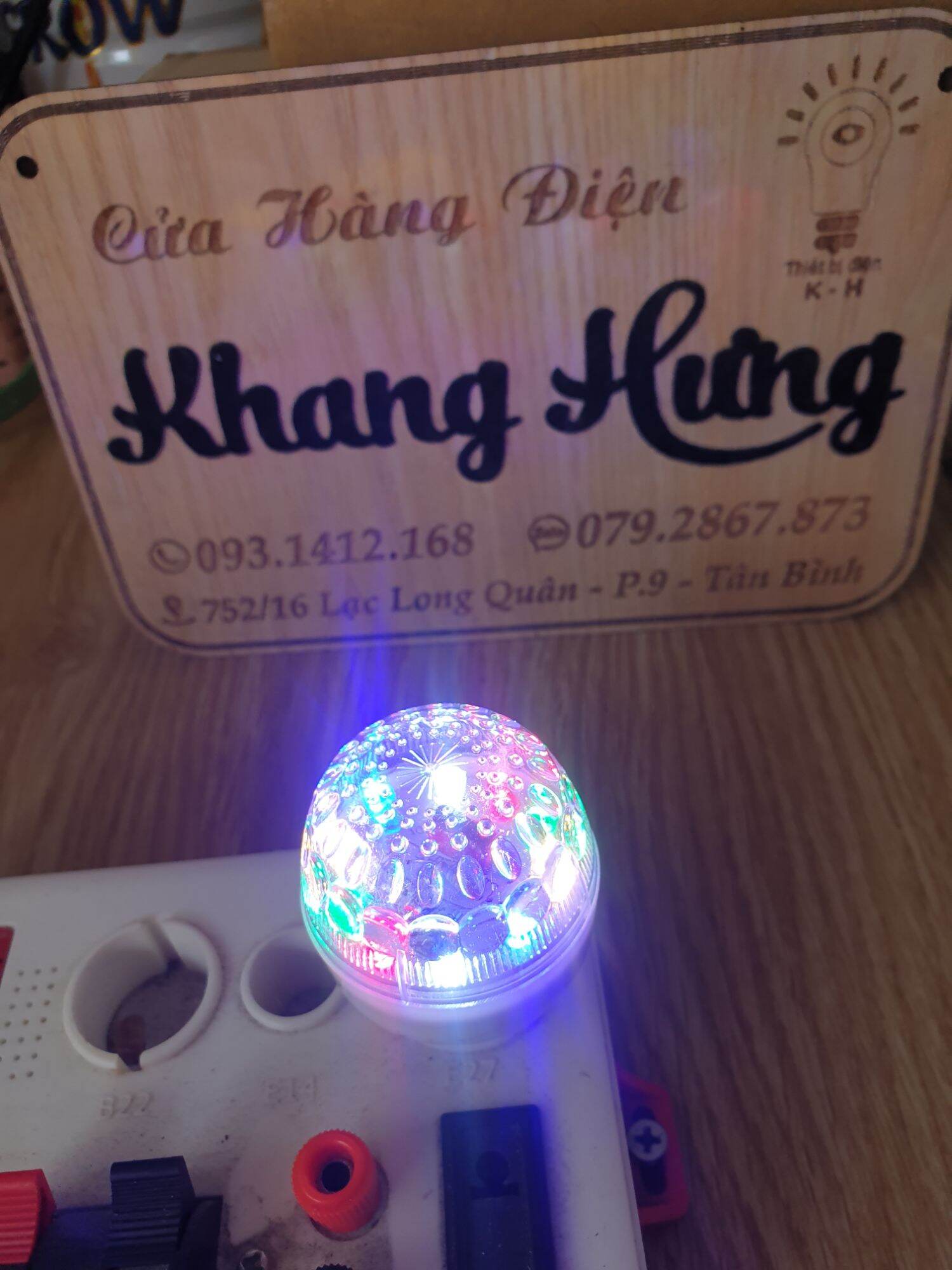 Bóng đèn Led tia trái chanh bàn thờ 5W