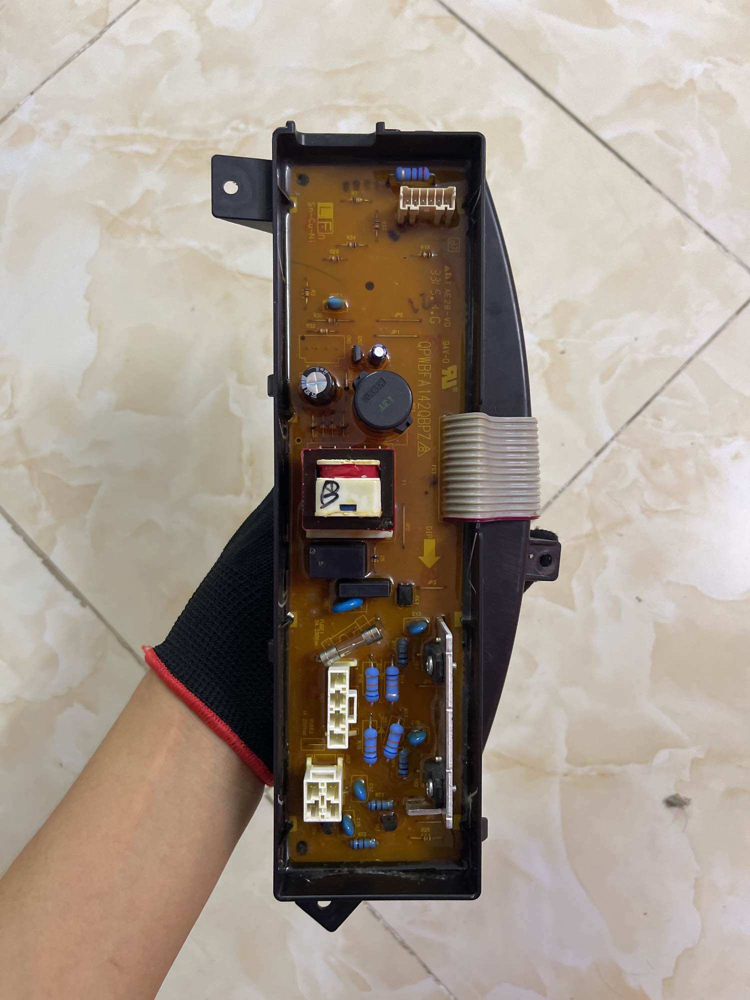 Bo mạch máy giặt SHARP A733