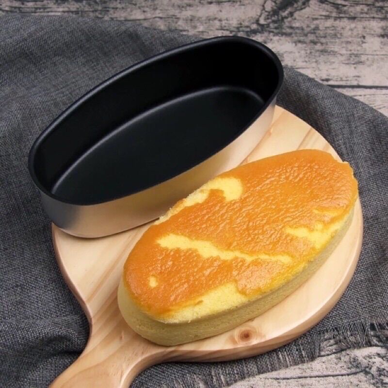 Khuôn oval bầu dục chống dính D08