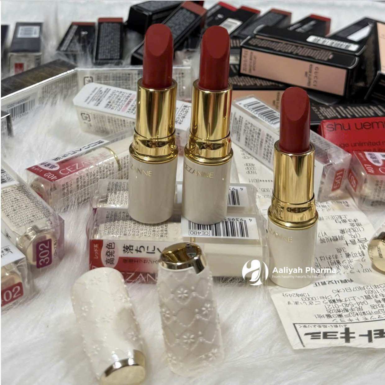 Son Cezanne Lasting Lip Color N nội địa đình đám Nhật Bản 3.9g