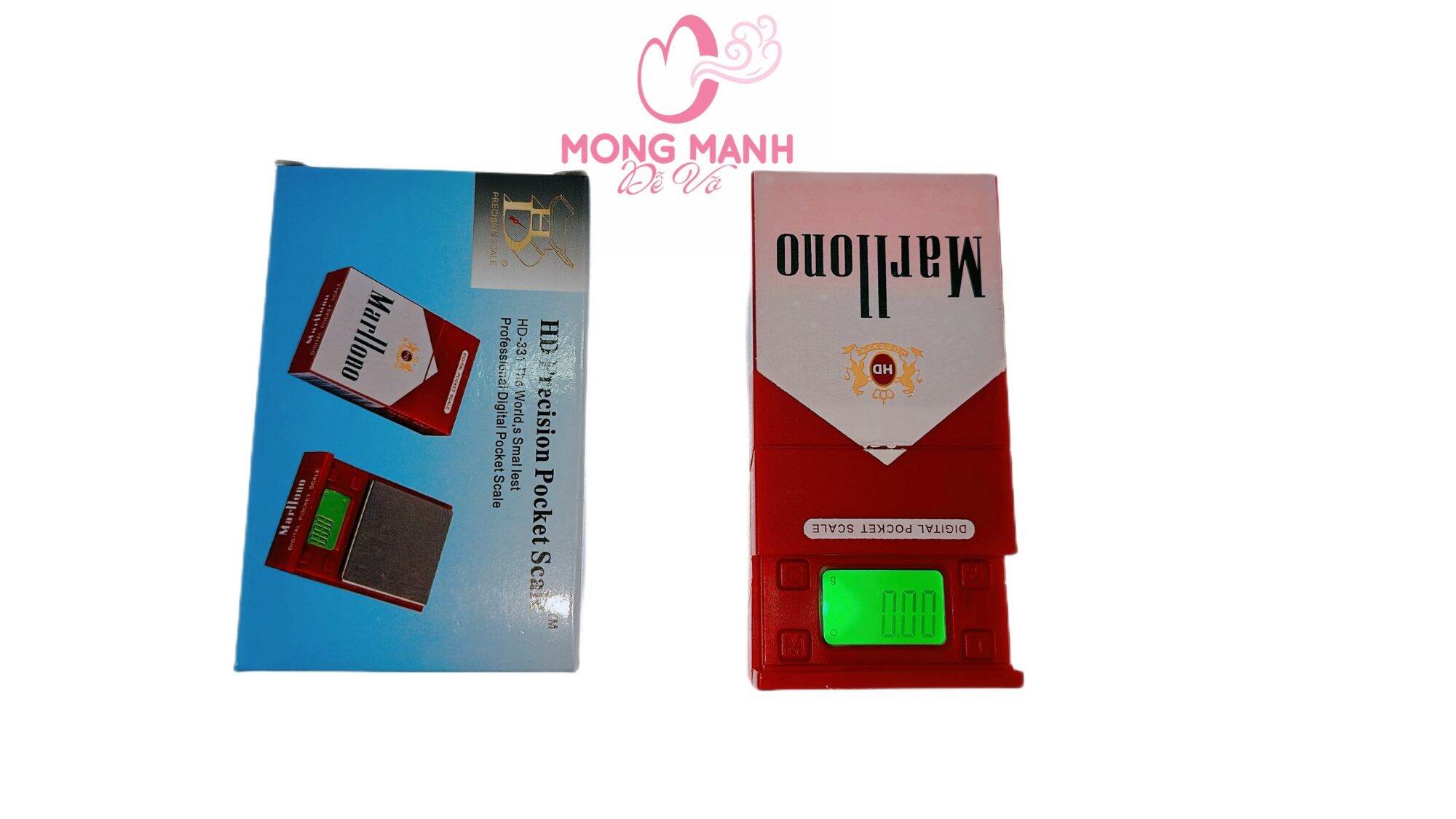 Cân Tiểu Ly Điện Tử Mini 600g 0.01 Nhỏ Gọn Kiểu Dáng Marllono Nắp Trượt Độ Chính Xác Cao