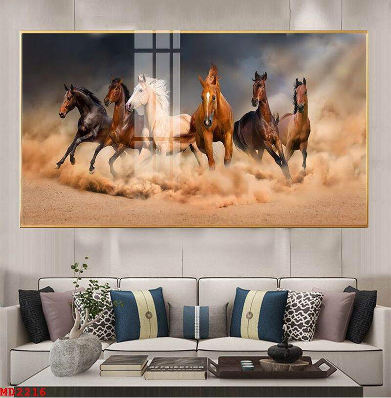 {150x70cm}TRANH TREO TƯỜNG TRÁNG GƯƠNG MÃ ĐÁO THÀNH CÔNG SẴN TREO/ KÈM VIDEO/TRANH CỠ THEO YC