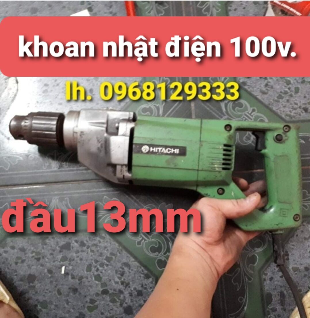 Khoan nhật bãi điện 100v hoặc 110v