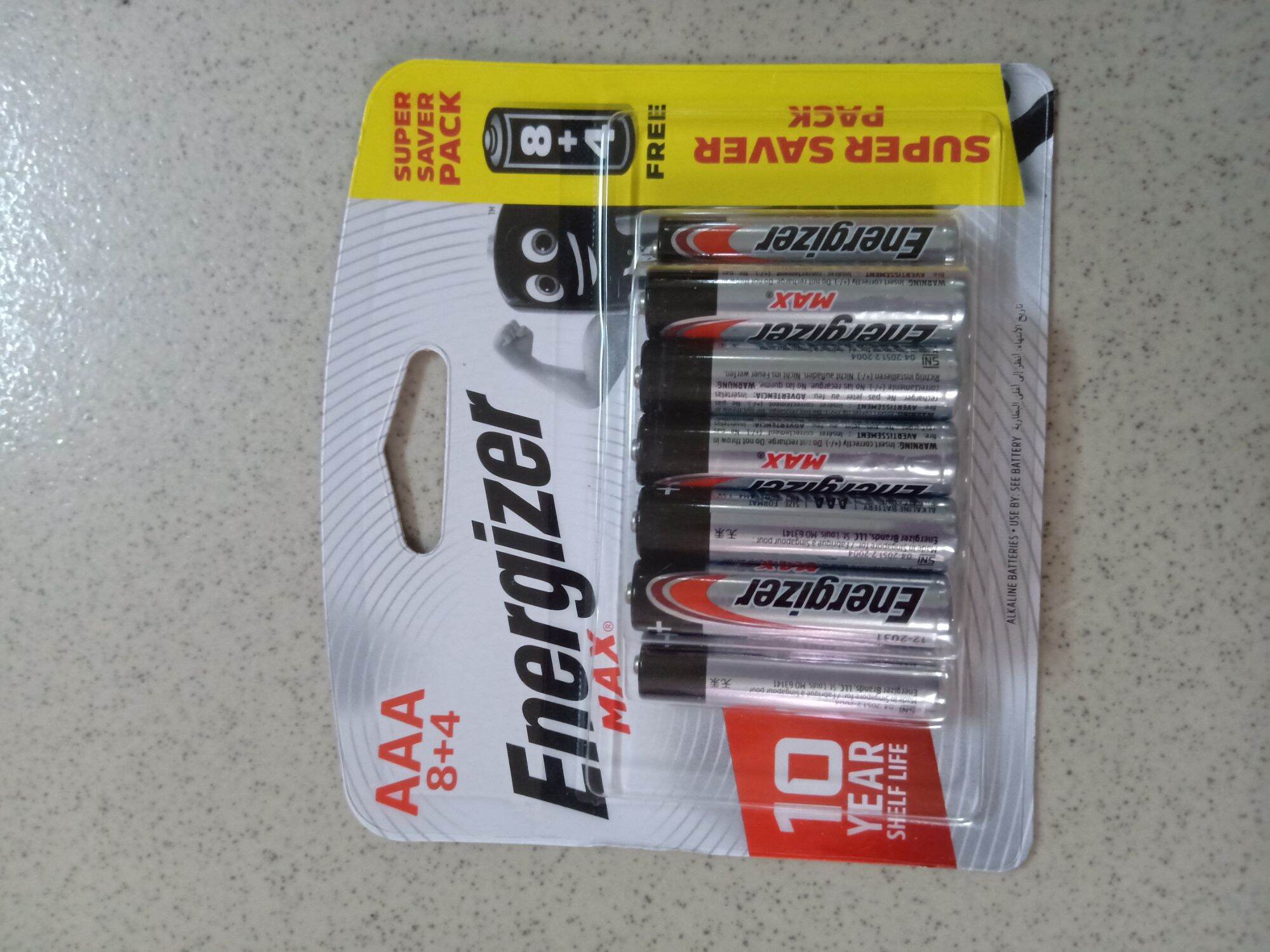 Pin Energizer Max AAA vỉ 12 viên