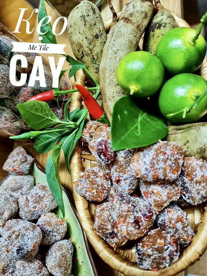 500gr kẹo me tắc cay chua ngọt thơm siêu ngon