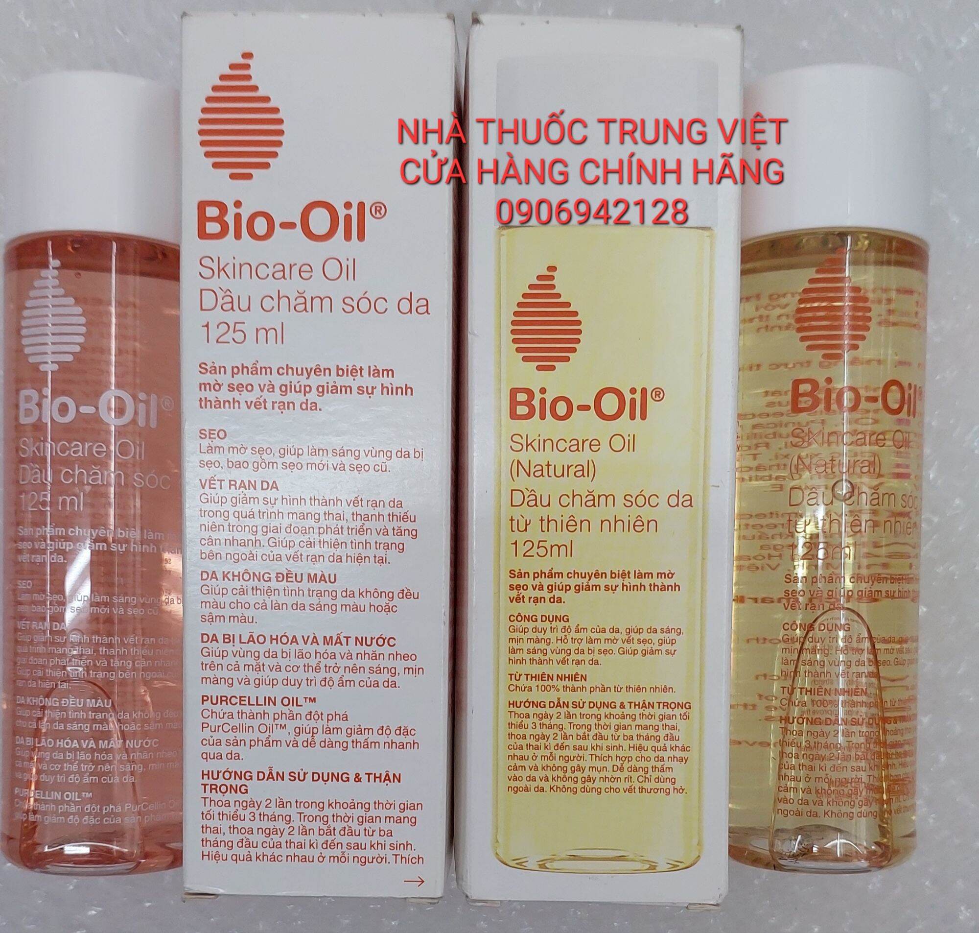 Dầu chăm sóc da Bio - Oil Skincare oil/ Dầu massa toàn thân Nhập khẩu chính hãng