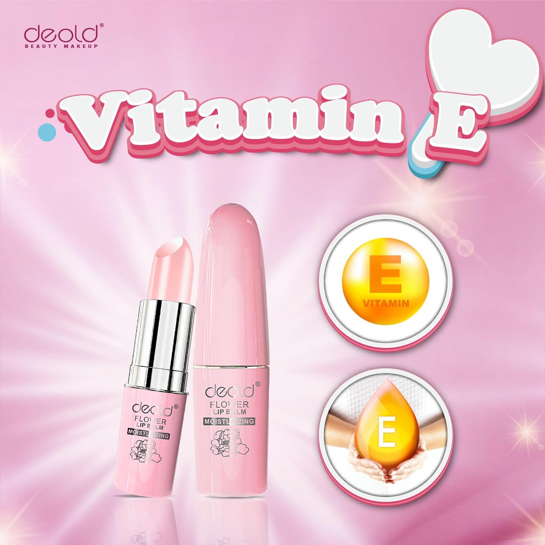 SON DƯỠNG HỒNG MÔI CHỐNG THÂM DEOLD BLOSSOM 3,3G