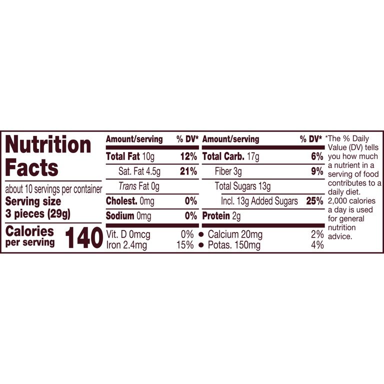 Hershey Nuggets Dark Chocolate with Almonds Socola đắng ,bịch 286g