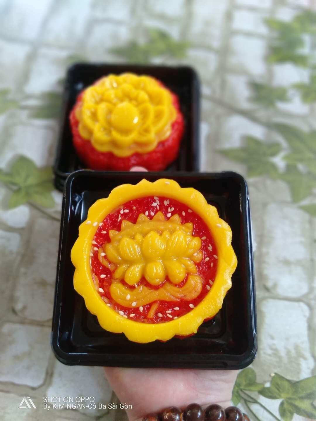 khuôn xôi sen tròn khía 9cm