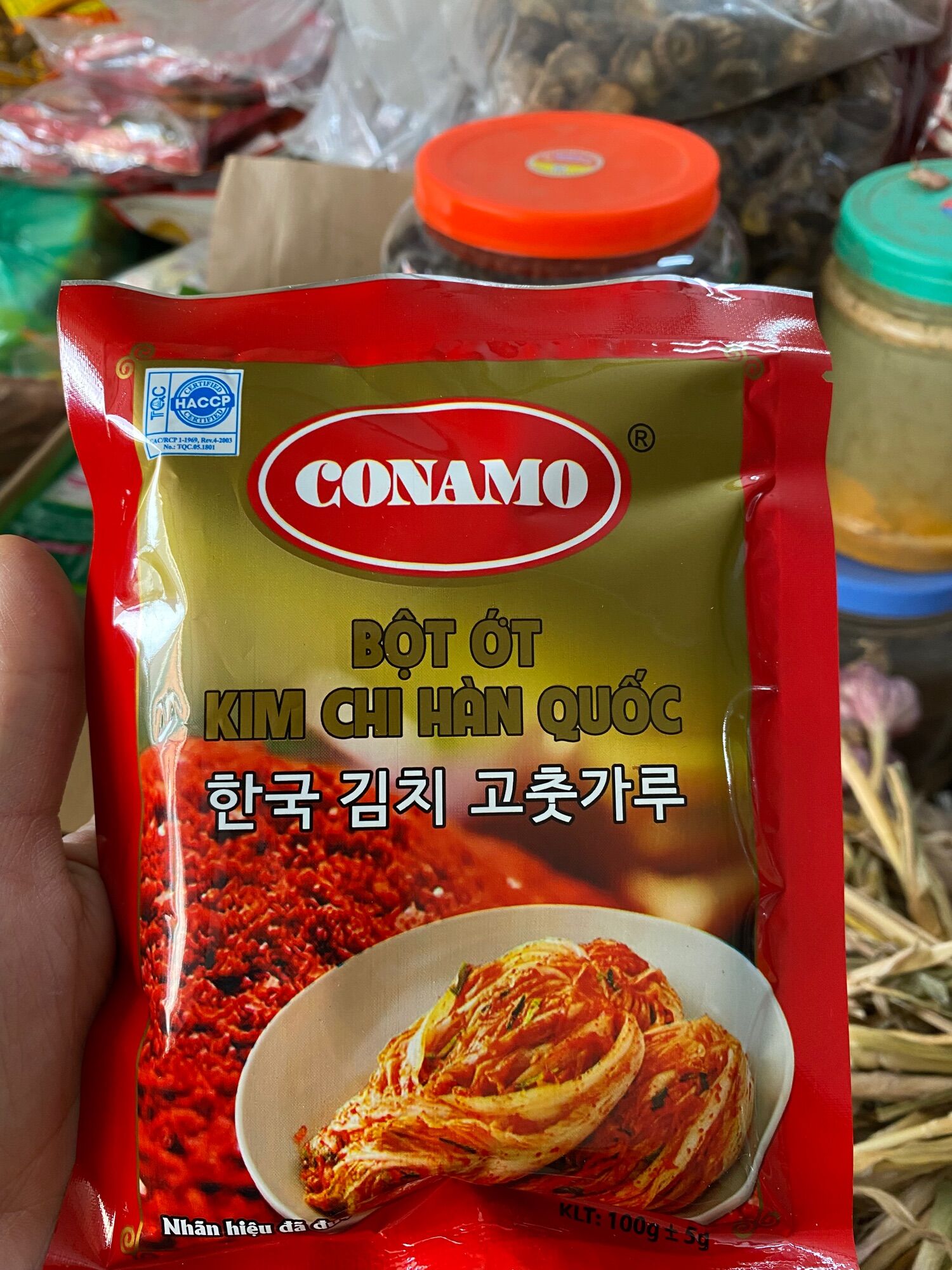 Bột ớt kim chi hàn quốc gói 100g