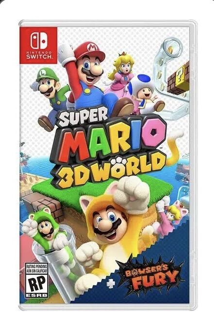 Game Nintendo switch Super Mario 3D World & Bowser's Fury 2nd Chính hãng