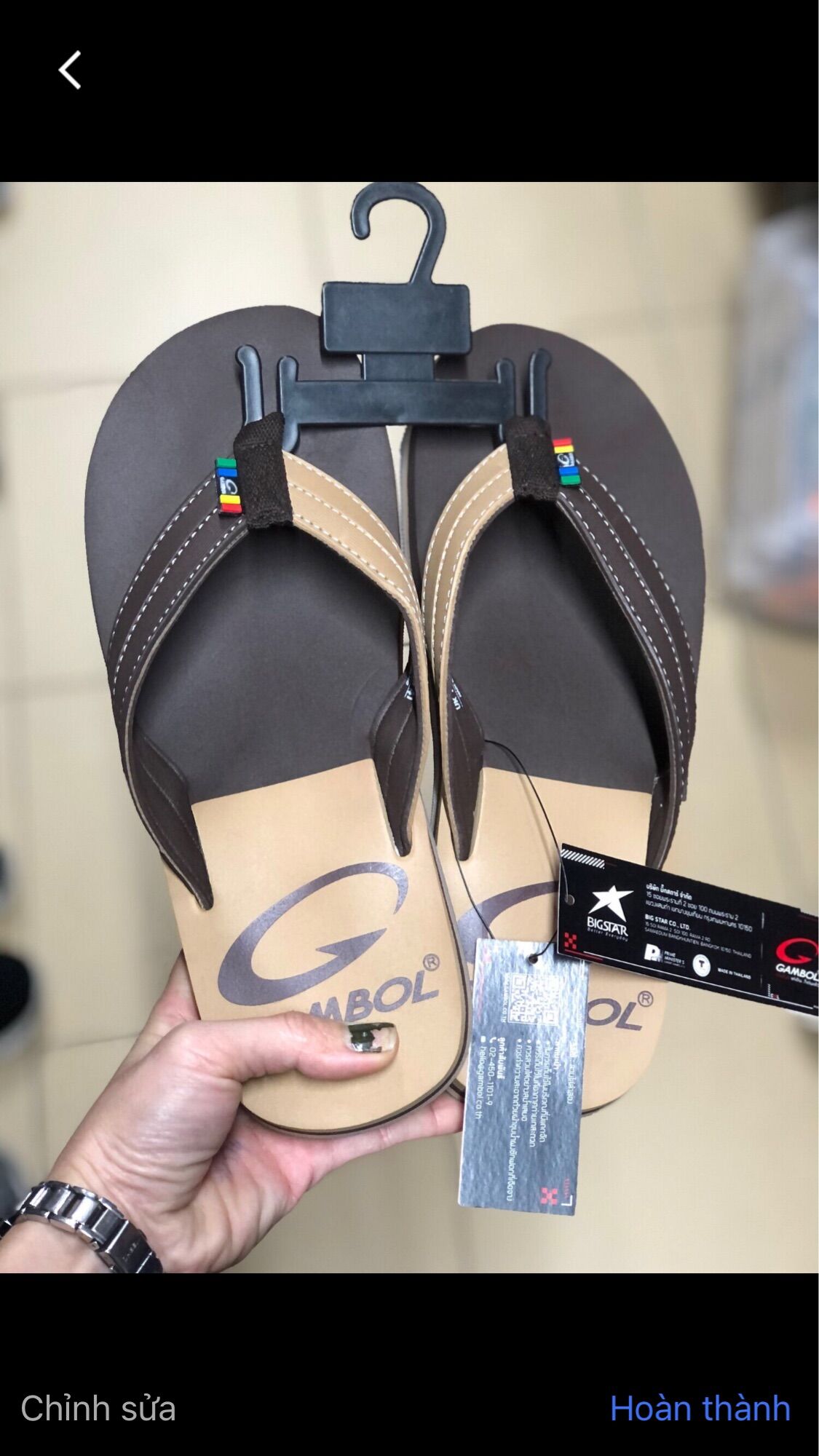 Dép xỏ ngón Gambol 11326 ThaiLan