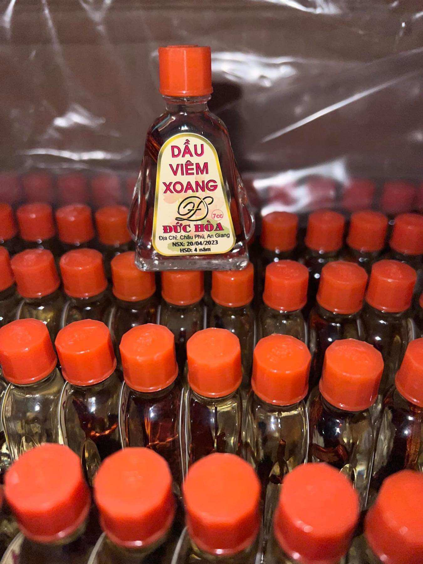 DẦU VIÊM XOANG ĐỨC HOÀ, chai lớn 7ml