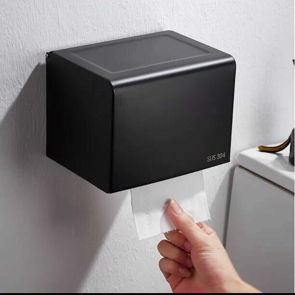 Máng Khăn Tầng Đa Năng màu đen - Máng Khăn Xếp màu đen - Thanh Treo màu đen inox 304 cao cấp - Móc áo màu đen cao cấp nhập khẩu