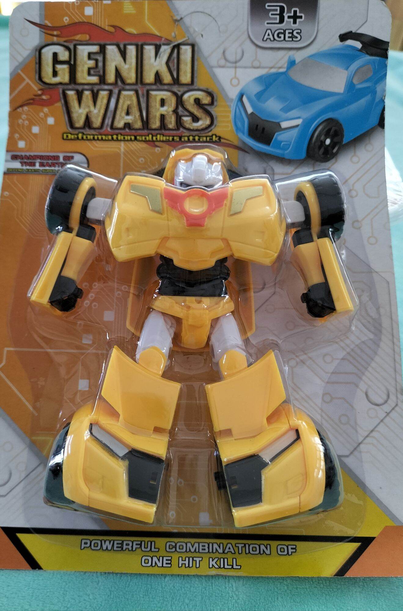 Đồ chơi trẻ em - robot biến hình ôtô size 15cm