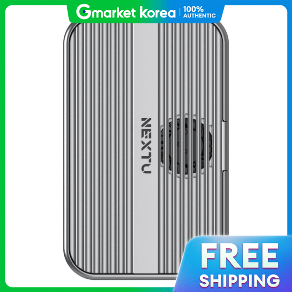 NEXTU | Nextu Yourpin Magsafe Cooler Nvme M.2 Ssd External Hard Drive Case M2375Tch-4K Giá 921,600 Đồng*Miễn phí vận chuyển