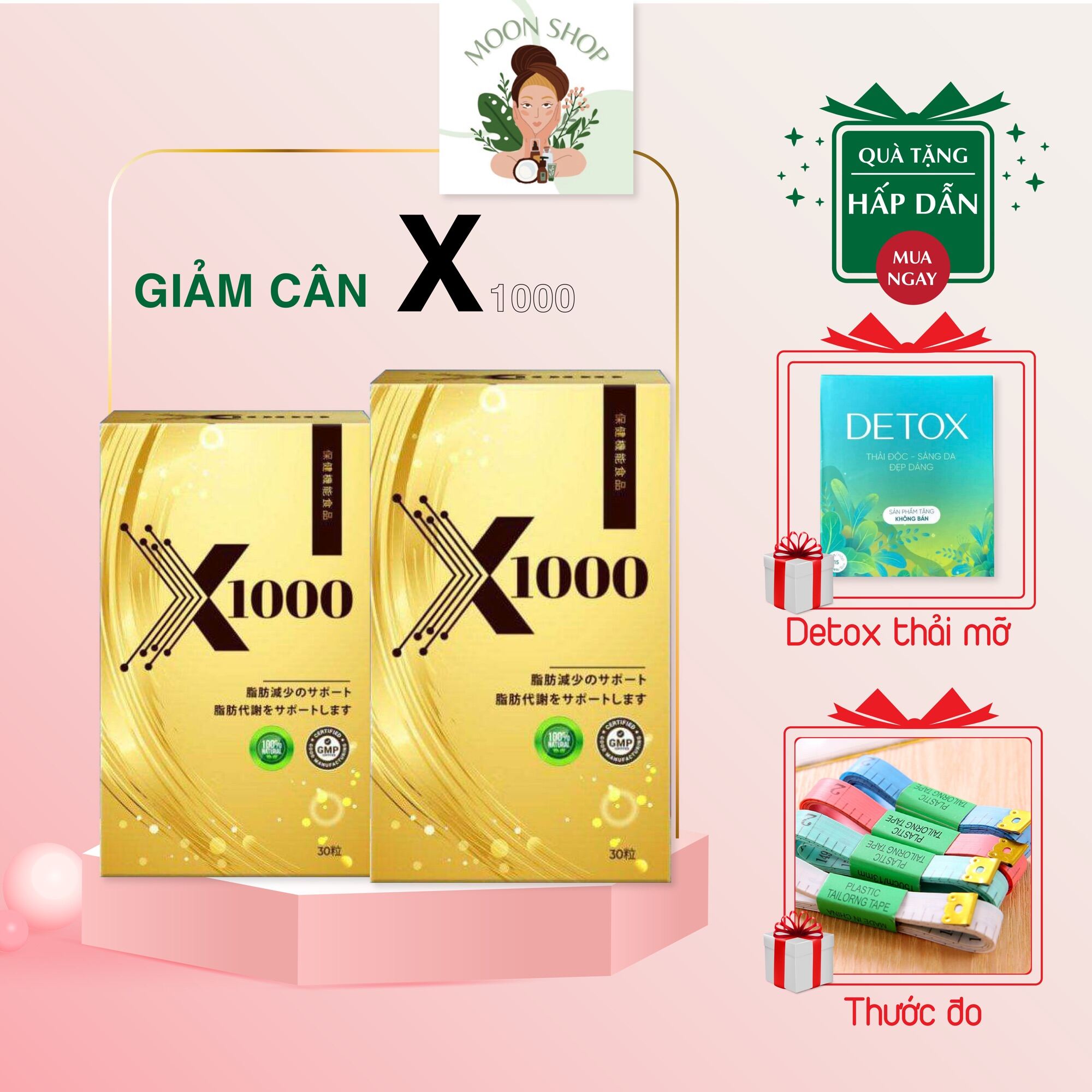 Giảm Cân X1000 Ngân 98 Bản Giảm Siêu Tốc Cho Người Chai Lờn